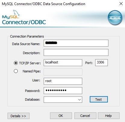Mysqlconnector-ODBC