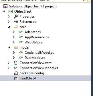 Adapter Folder Structure